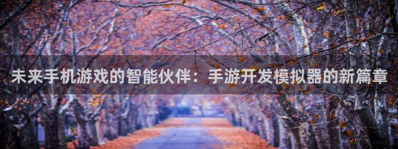 星空娱乐新版本下载：未来手机游戏的智能伙伴：手游开发模拟器的